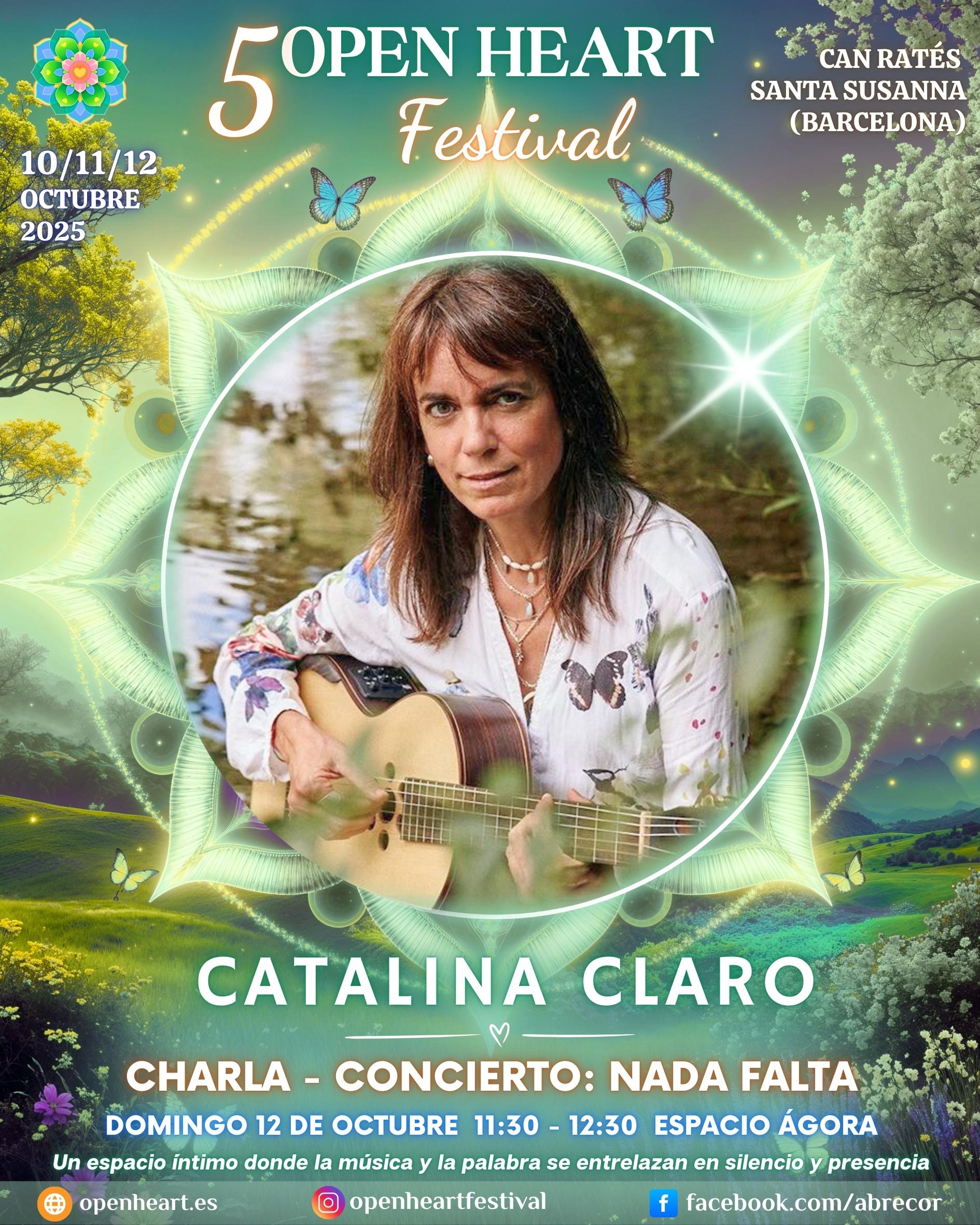 Domingo Charla-Concierto Ágora. Catalina Claro