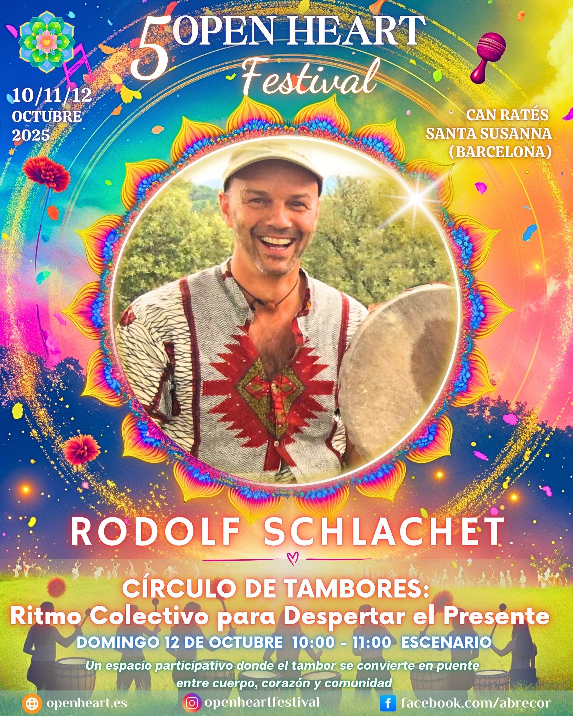 Domingo Circulo de Tambores Escenario. Rodolf