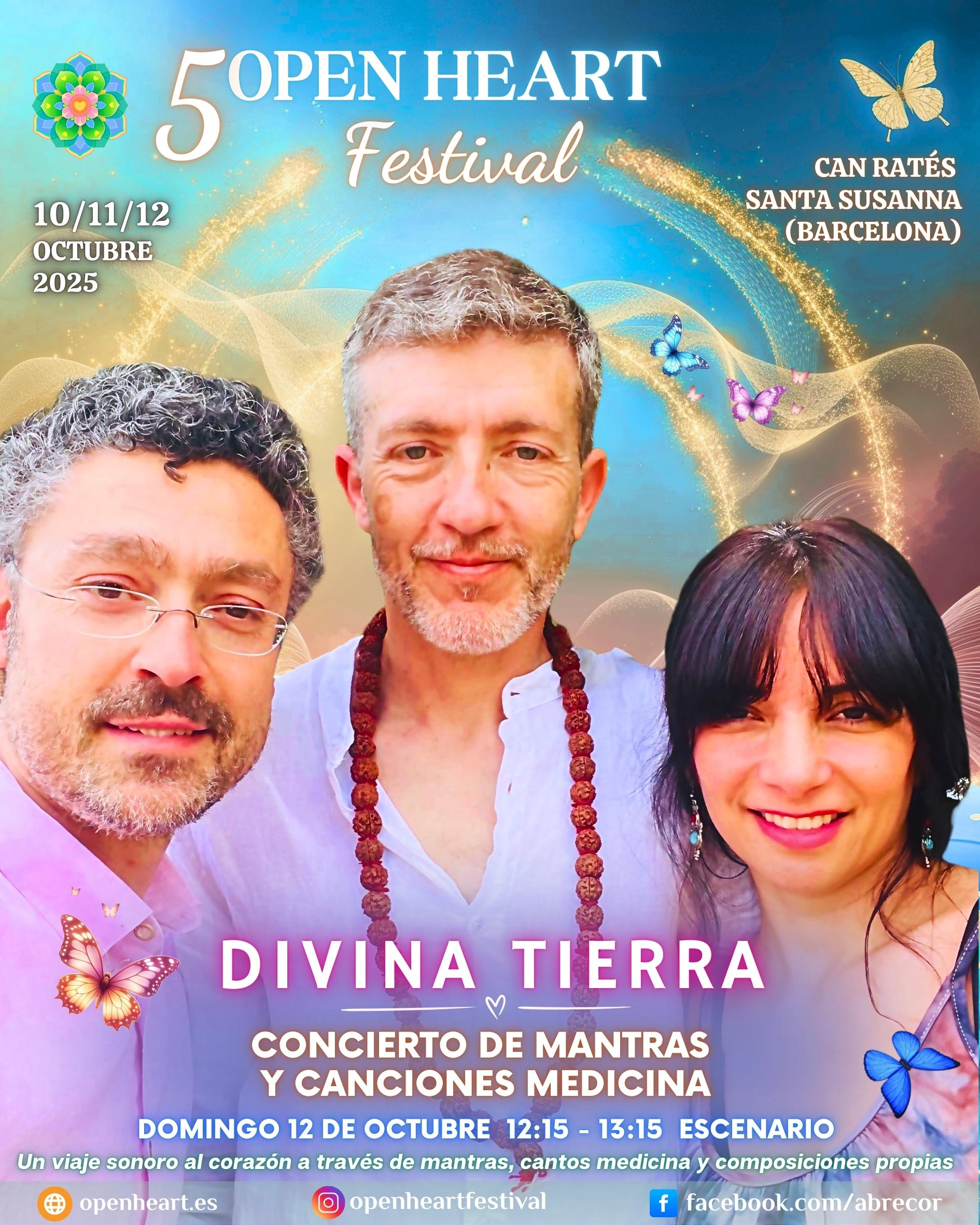 Domingo Concierto Escenario . Divina Tierra