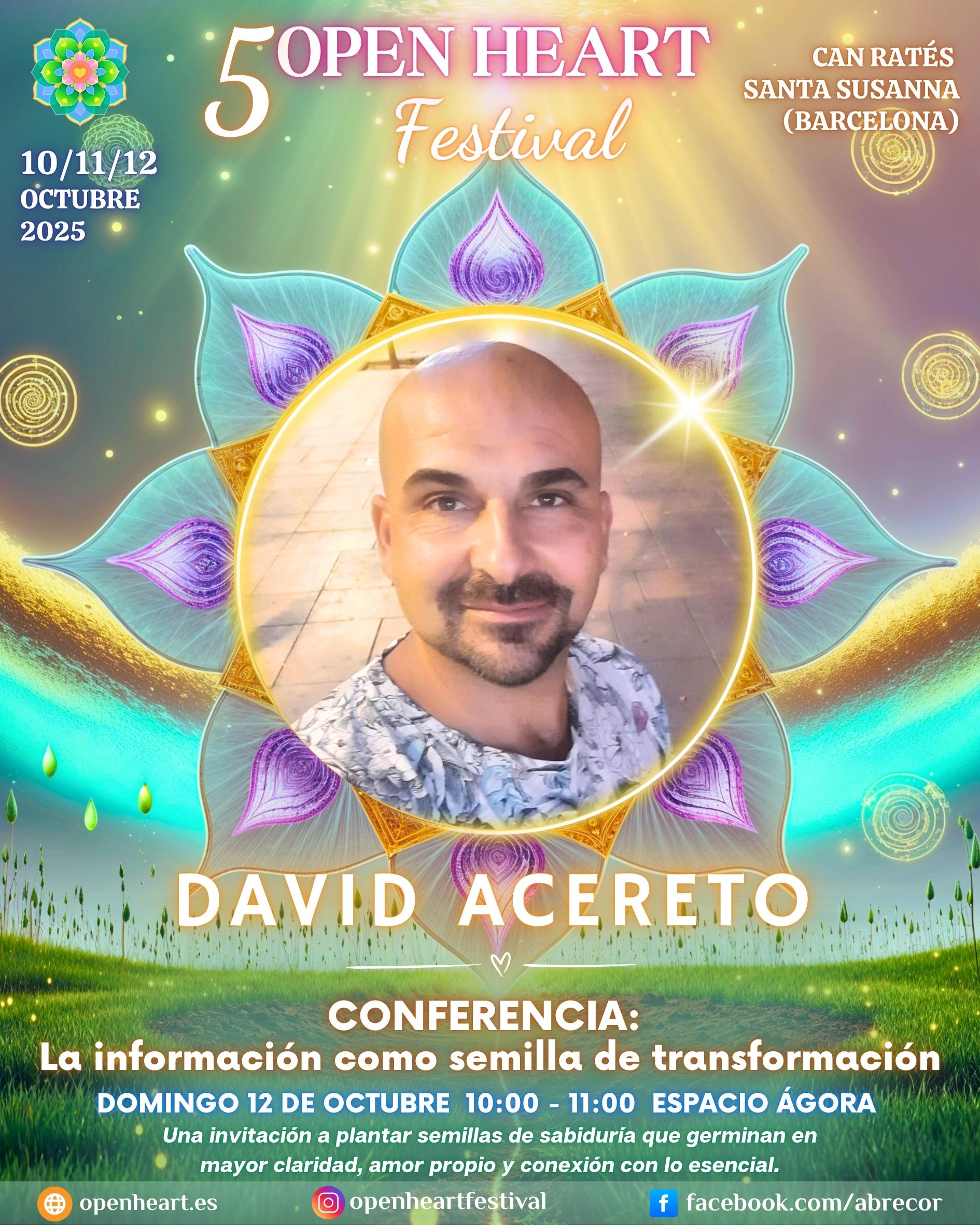 Domingo Conferencia Ágora. David Acereto