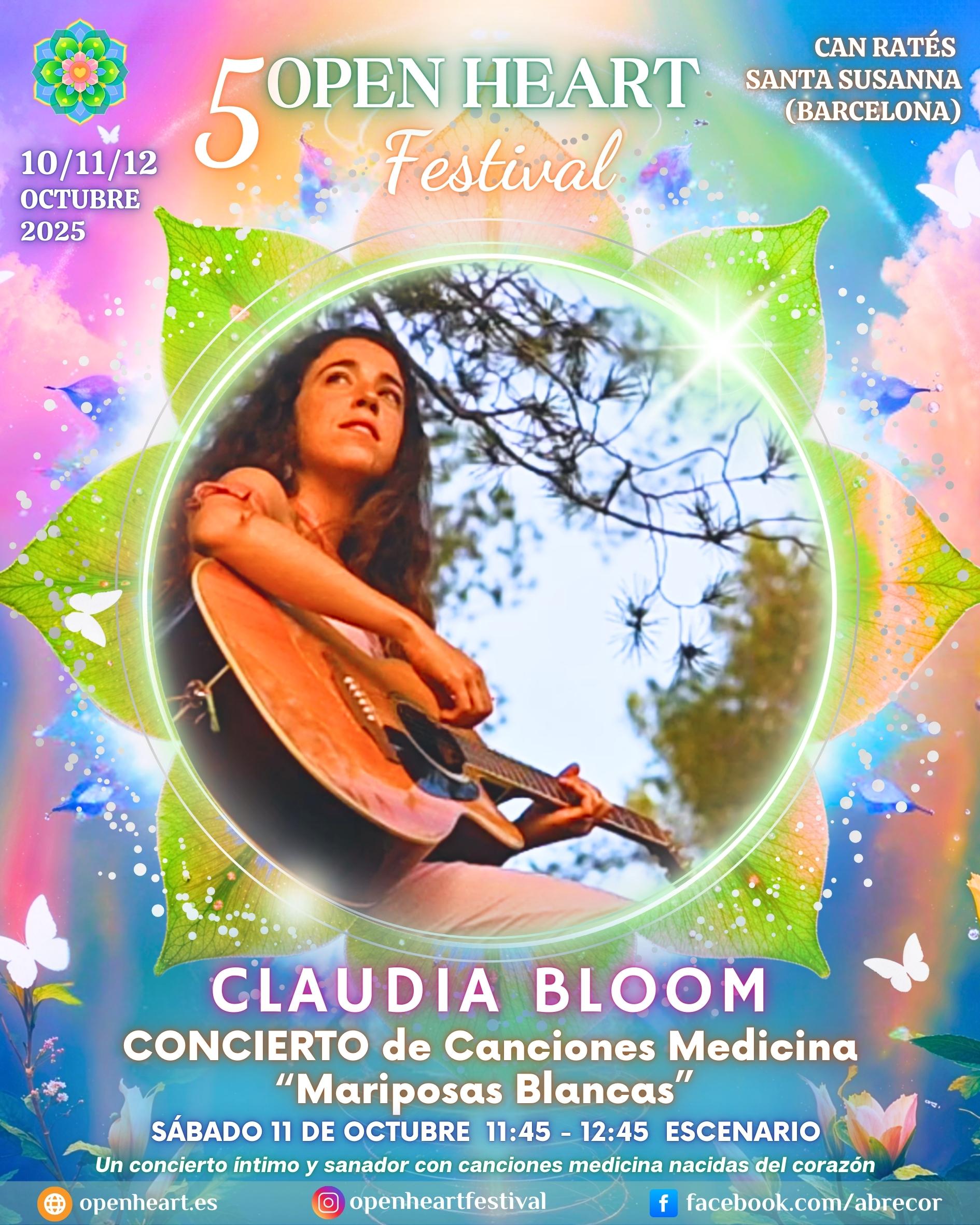 Sábado Concierto Escenario Claudia Bloom