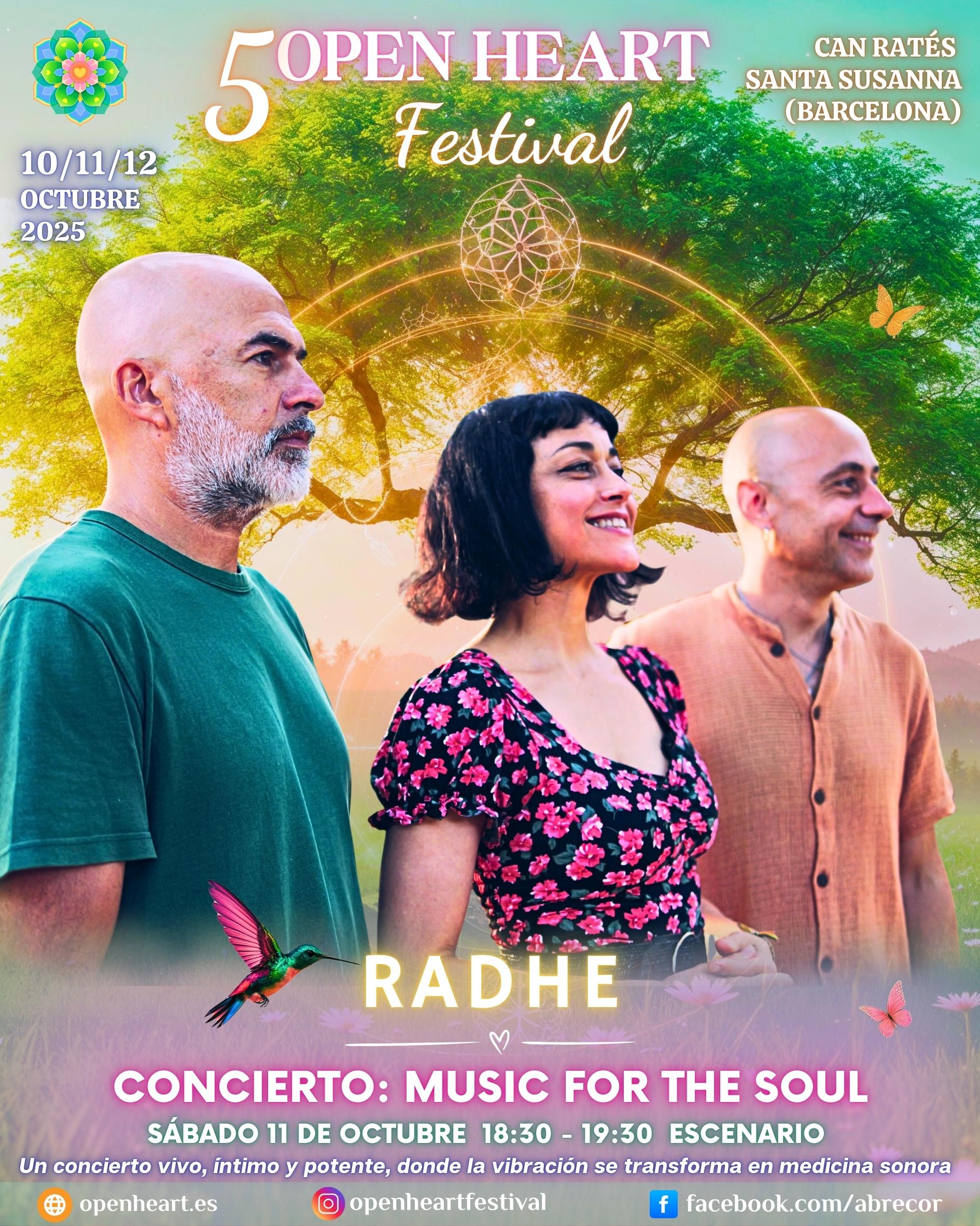 Sábado Concierto Escenario Radhe