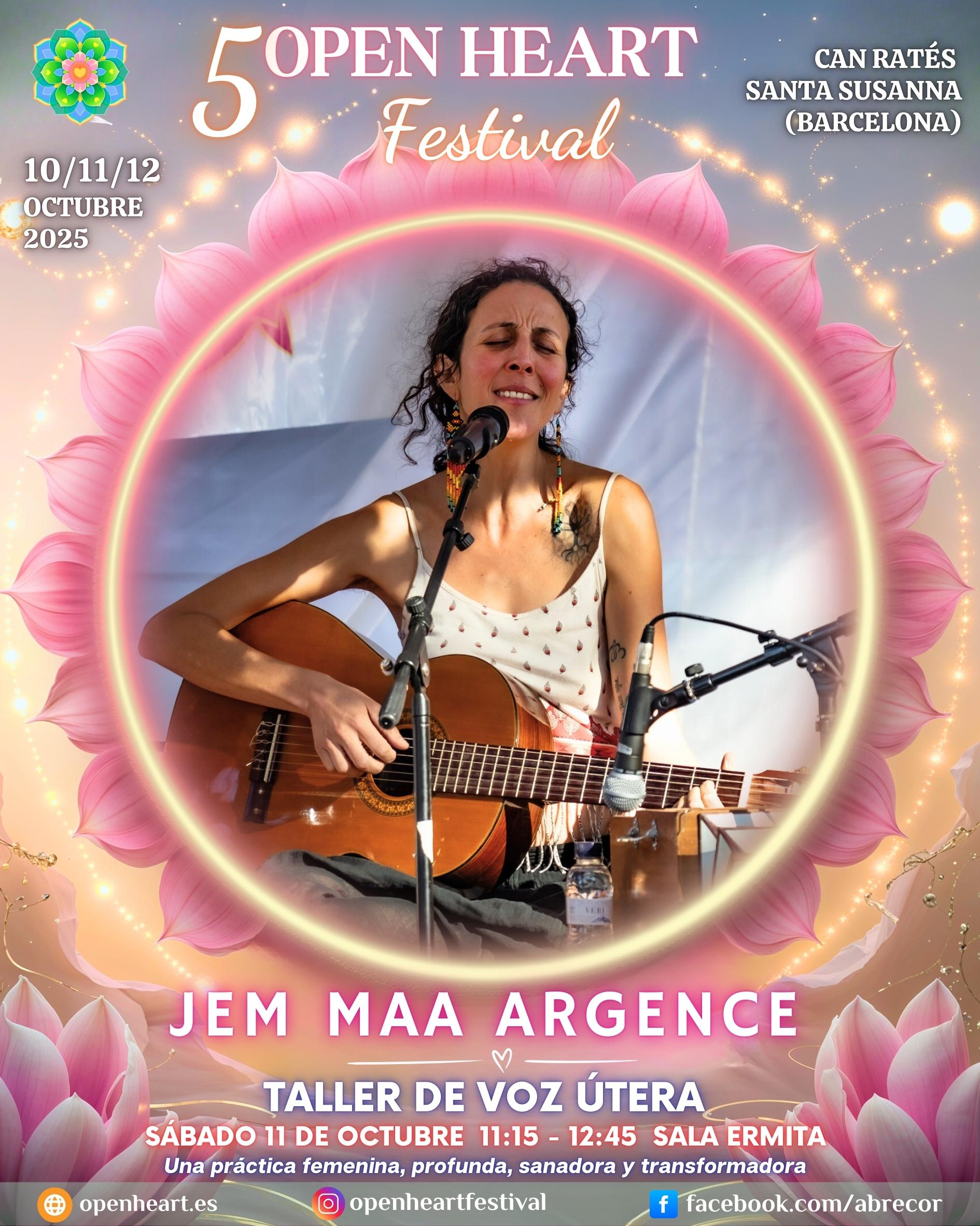 Sábado Taller Ermita Gem Maa Argence (taller)
