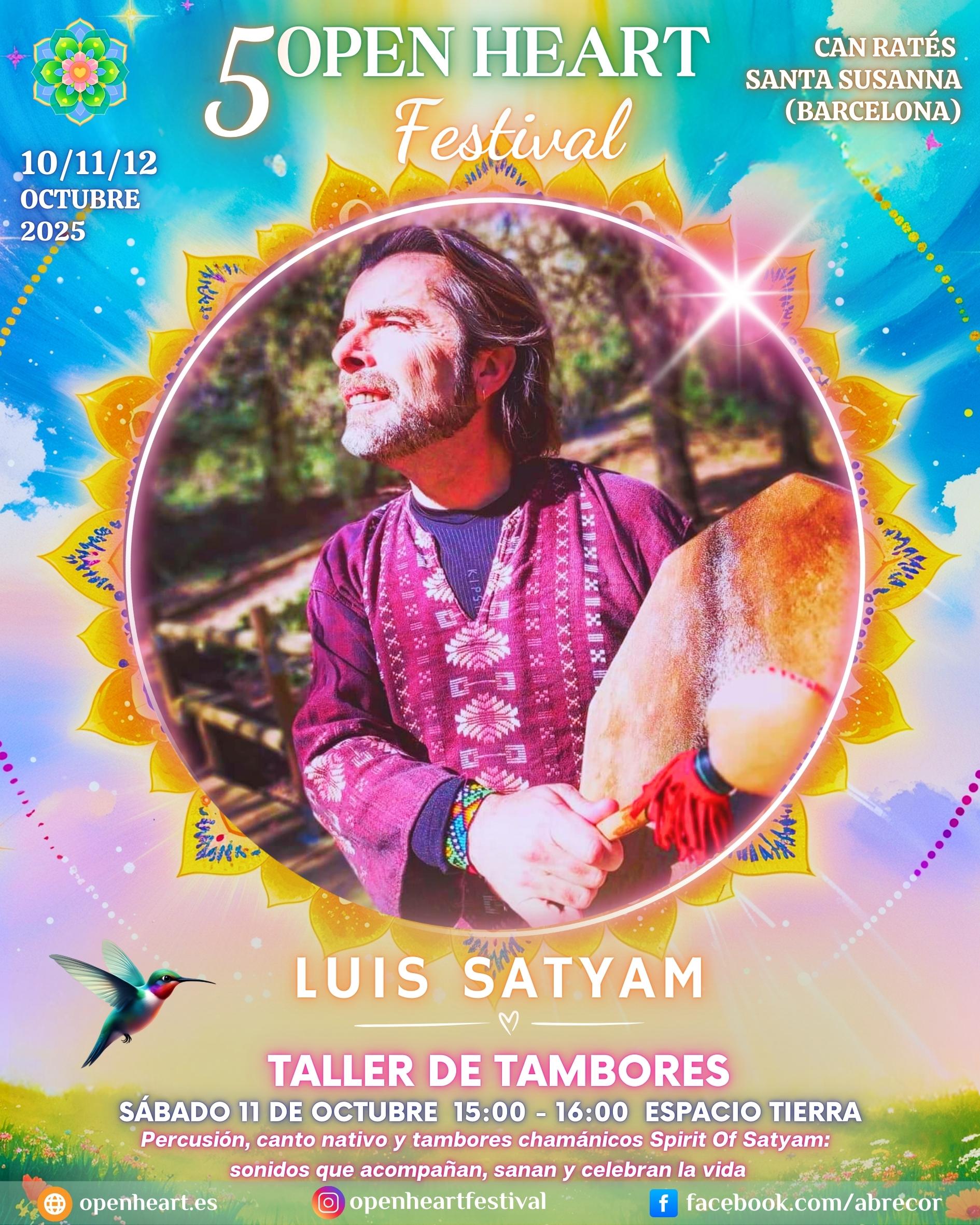 Sábado Taller Tierra. Luis Satyam