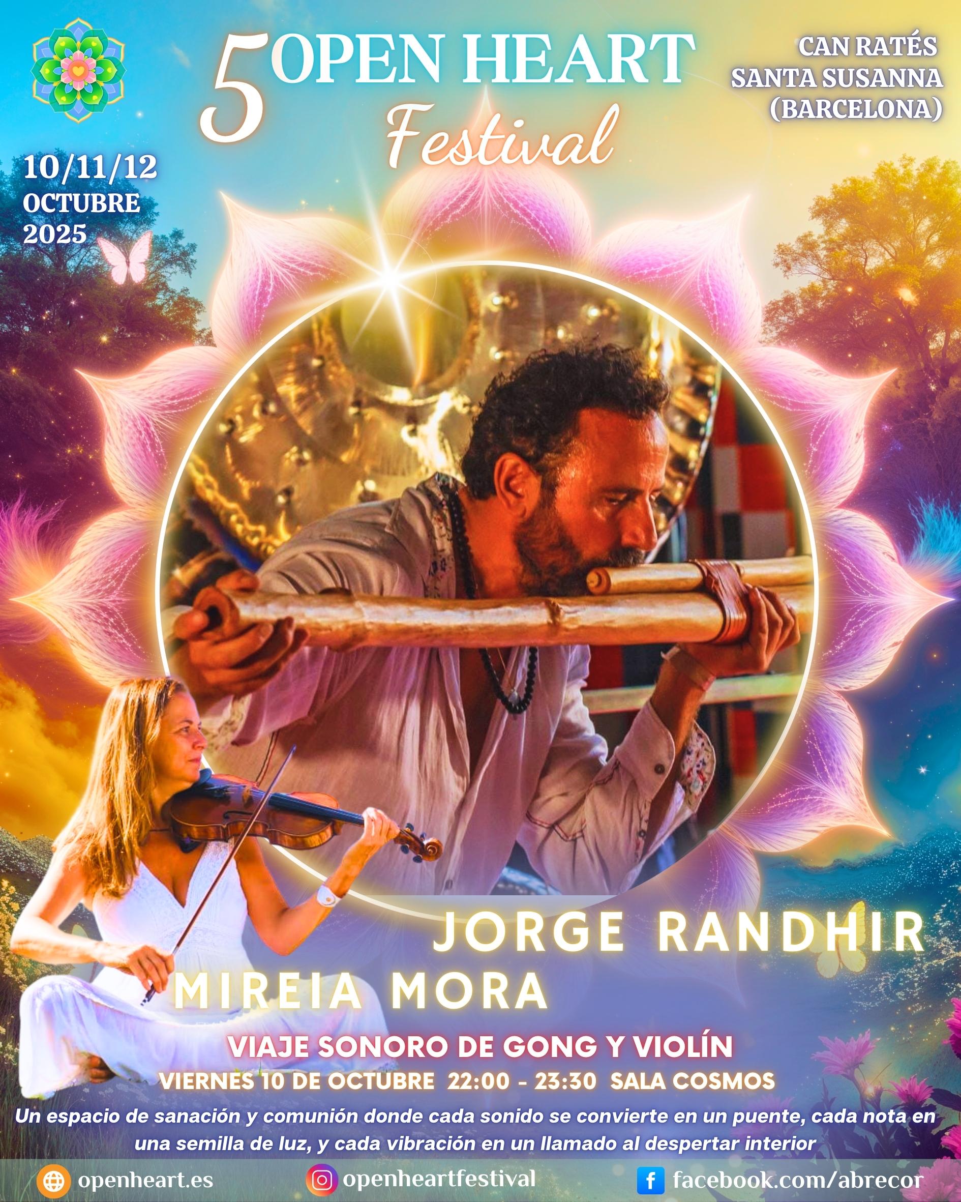 Viernes Viaje Sonoro Cosmos. Jorge Randhir, Mireia Mora1
